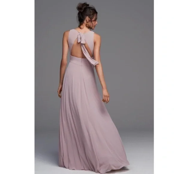 Watters & Watters Cameo (4503) Bridesmaid Dress in Mink Size 6 - Picture 13 of 15